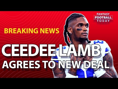 CeeDee Lamb’s New Contract! Dave Reveals How High You Can Draft Him! | 2024 Fantasy Football Advice