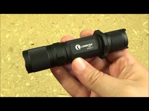 Lumintop ED20-T Dual Switch Emergency Defensive Flashlight Video