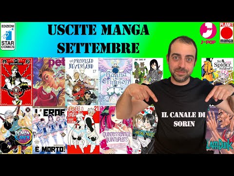 Uscite Manga Settembre 2020