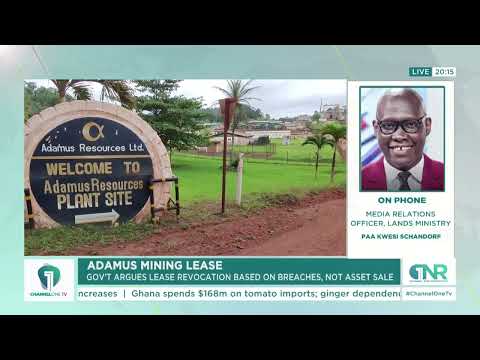Chinese Investors at Adamus? Lands Ministry Spokesperson Paa Kwesi Shandoff Responds