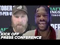 DEONTAY WILDER VS ROBERT HELENIUS FULL KICK OFF PRESS CONFERENCE
