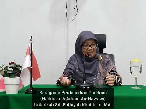 "Beragama Berdasarkan Panduan (Hadits 5)" | Ustdzh. Siti Fathiyah Khotib Lc. MA | Masjid Raya JGC