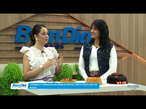 Conheça o trabalho da Bianca Freitas com a produção de bolos 04 11 2022