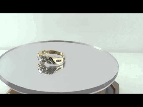 Vintage 0.75CT Round Diamond 14k Gold Solitaire Engagement Ring I-J/ I Certified