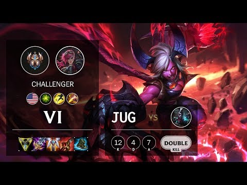 Vi Jungle vs Ekko - NA Challenger Patch 10.4