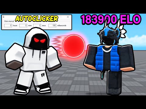 AUTOCLICKER Vs #1 PLAYER In Blade Ball