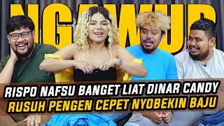 Download lagu RIGEN CEMBURU! DINAR CANDY DIGODAIN RISPO, SAMPE DIROBEK-ROBEK BAJUNYA mp3