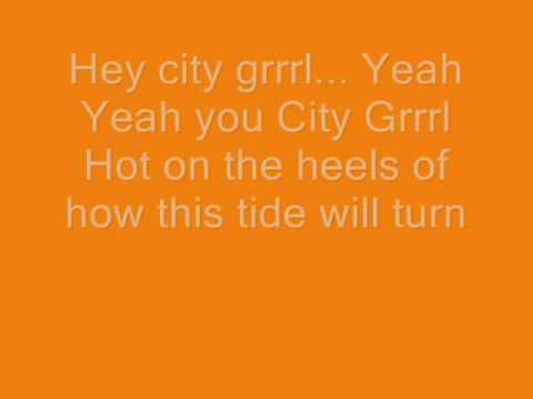 CSS- city grrrl - lyrics