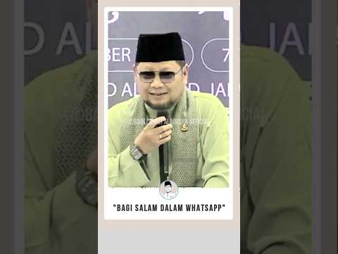 'Hukum Bagi Salam Dalam Whatsapp'