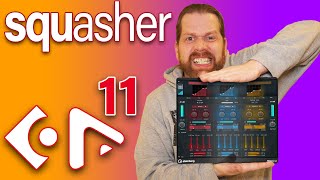 Video thumbnail for Squasher - New Upward AND Downward multiband compressor plugin in Cubase 11and Nuendo 11 by Audio Toolshed
