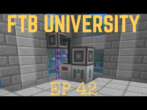 FTB University Ep 42 IC2 Overclocker Coolant Upgrades & Gendustry Apiaries