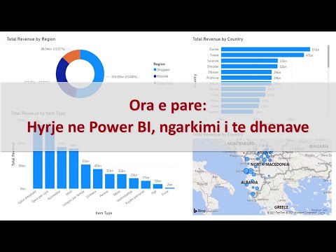 [AL] 1. Hyrje ne Power BI, ngarkimi i te dhenave