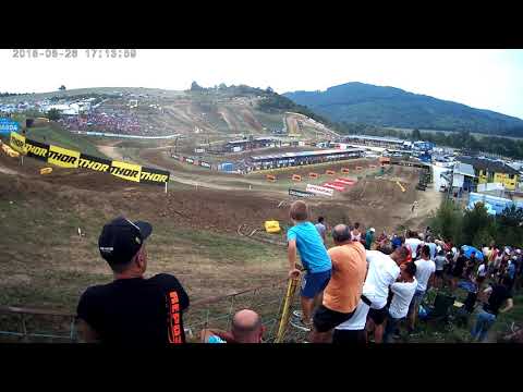 Julien Lieber Crash - MXGP Bulgaria 2018
