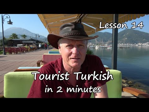 Learn Turkish in 2 minutes  lesson 14