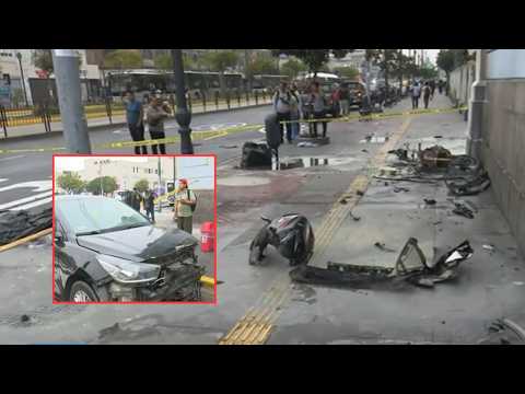 Cercado de Lima: Suboficial de la PNP de 23 años muere calcinado en accidente