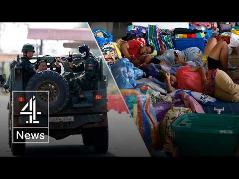Hundreds of Thousands flee Thailand-Cambodia border as clashes intensify