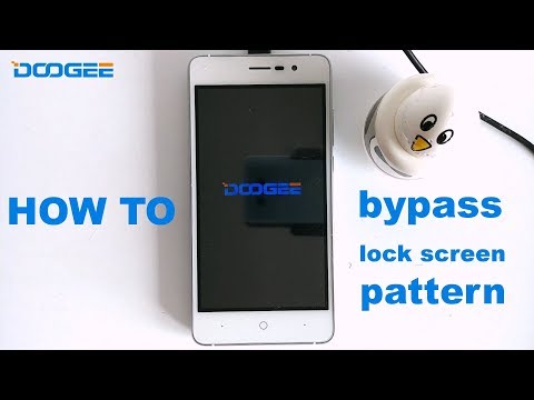 How to Hard Reset DOOGEE smartphone - bypass lock screen pattern
