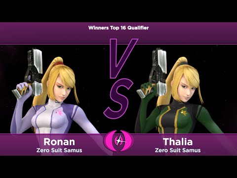 Shine Out Of Shield Pools - Ronan (Marth, Zero Suit Samus) vs Thalia (Zero Suit Samus)