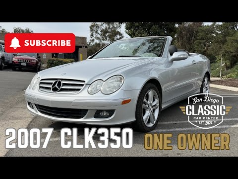2007 Mercedes-Benz CLK350 (CC-2044461) for sale in Spring Valley, California