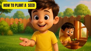 Learn how to plant a seed for kids | Joy Kids