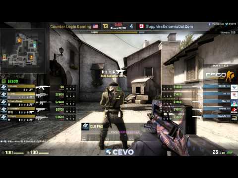 SKDC vs CLG Game 2 (CEVO-P CS:GO Season 7) - Dust & p0stpwned