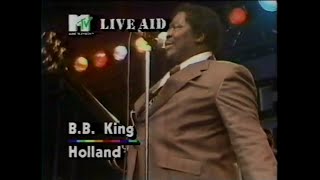 BB King - Why I Sing The Blues (MTV - Live Aid 7/13/1985)