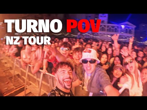 TURNO POV - 4 DAYS 4 SHOWS IN NZ!!