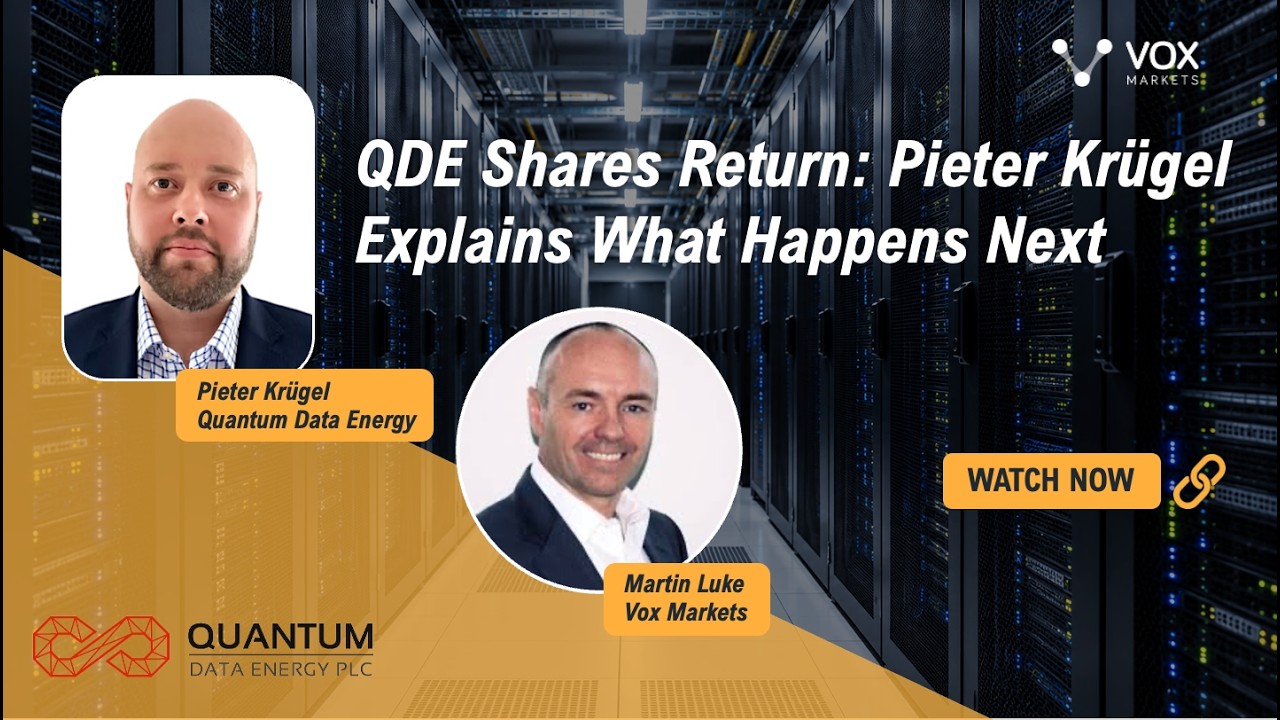 Thumbnail for QDE Shares Return: Pieter Krügel Explains What Happens Next