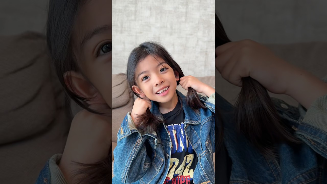 ロン毛男子が遂に… #shorts #男の子 #ロン毛男子 #子供 #イメチェン #れおみお