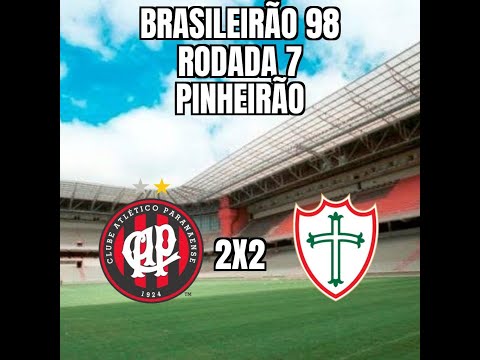 Brasileirão 98 - 7ª Rodada - Atlético 2x2 Portuguesa