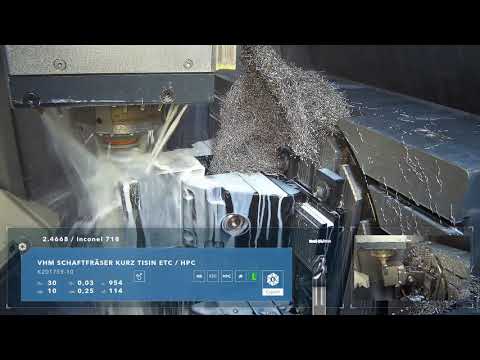 H&V EXPERT INCONEL VHM Schaftfräser - K201759-10 - Besäumen