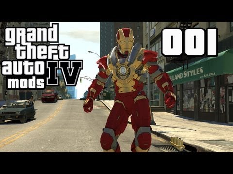 Let's Mod GTA IV #001 - Iron Man