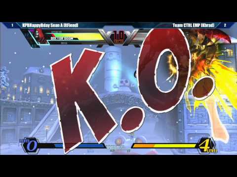 UMvC3 3 v 3 Grand Final KPB HappyBDay Sean A vs Team CTRL EMP - Winter Brawl 8 Tournament