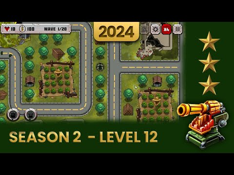 Battle Strategy: Tower Defense - Season 2 Level 12 (2024 Update) Walkthrough