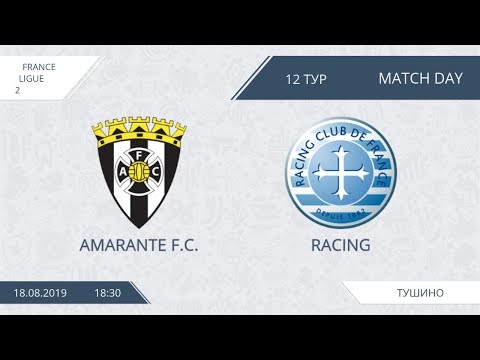 AFL19. France. Ligue 2. Day 12. Amarante - Racing
