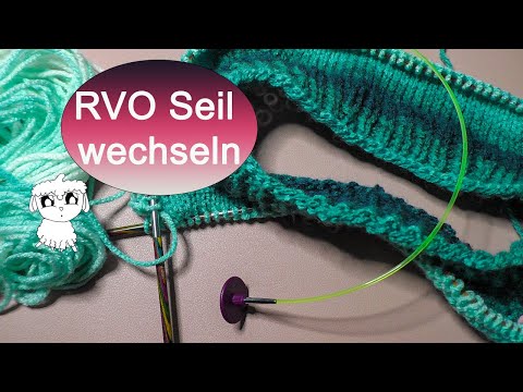 RVO Seilwechsel / Raglan Pullover stricken / Maschenschäfchen