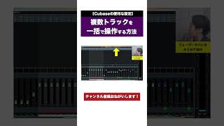 Cubaseで複数トラックを一括で操作する方法【ゼロカラカンパニー切り抜き】