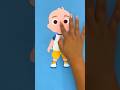 Help Baby JJ Get Ready Easy CoComelon Crafts Cocomelon 123 Shorts