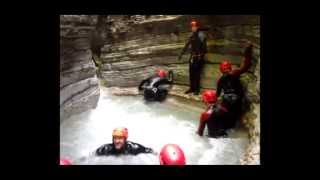 preview picture of video 'Canyoning Val Maor Dolomiten .natur.abenteuer - www.yetiadventures.info'
