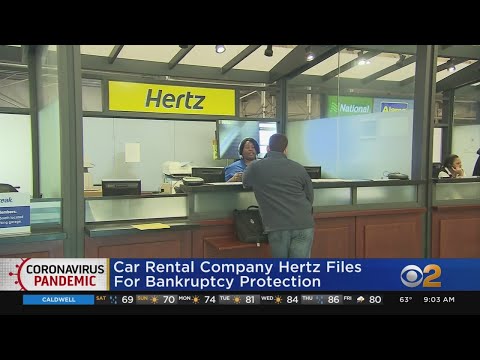 Locadora de veículos Hertz pede proteção contra falência