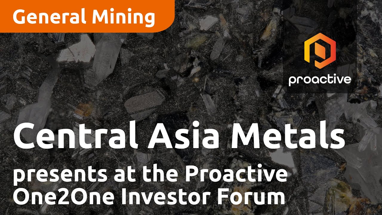 Central Asia Metals presents at the Proactive One2One Investor Forum - March 30th 2023