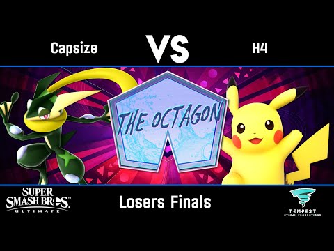 Capsize (Greninja) vs H4 (Pikachu) - Losers Finals - The Octagon #34