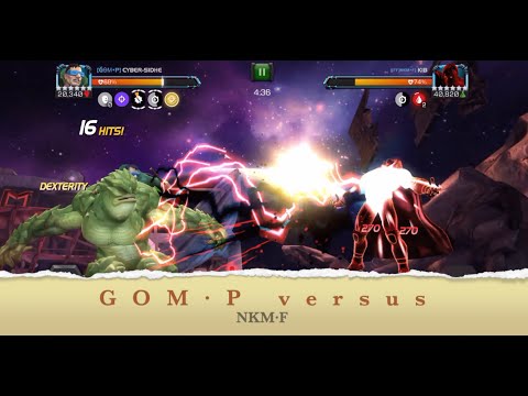 AW S28. War 8. GOM·P vs NKM·F - Is there a better champ than Moleman?! Marvel Contest of Champions