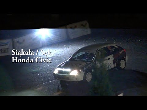 45 Cieszyńska Barbórka 2019 - 6 Runda RSPS - Patryk Siąkała / Robert Sęk - Honda Civic