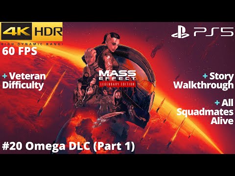Mass Effect 3 Legendary Ed. (PS5) - #20 Omega DLC (Part 1) WALKTHROUGH No Commentary