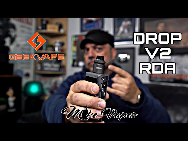 تانك ار دي اي دروب الاصدار الثاني من شركة جيك فيب - GEEKVAPE DIGIFLAVOR DROP RDA V2