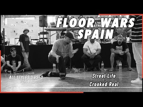 Street Life vs Croocket Real | TOP 8 Allstyles | Floor Wars Spain 2018 | OLIFILMS