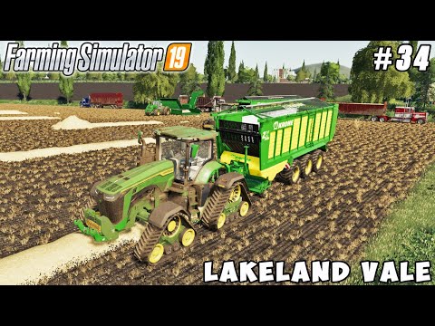 Transportation straw & pellet production, new feed mixing hall | Lakeland Vale 2 | FS 19 | ep #34