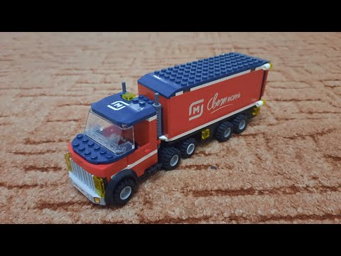 Магнитополис! Конструктор от магазина Магнит. Грузовик Магнит.