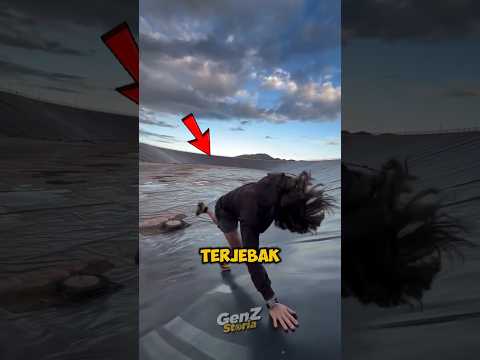 Terjebak di jurang besar 😱‼️